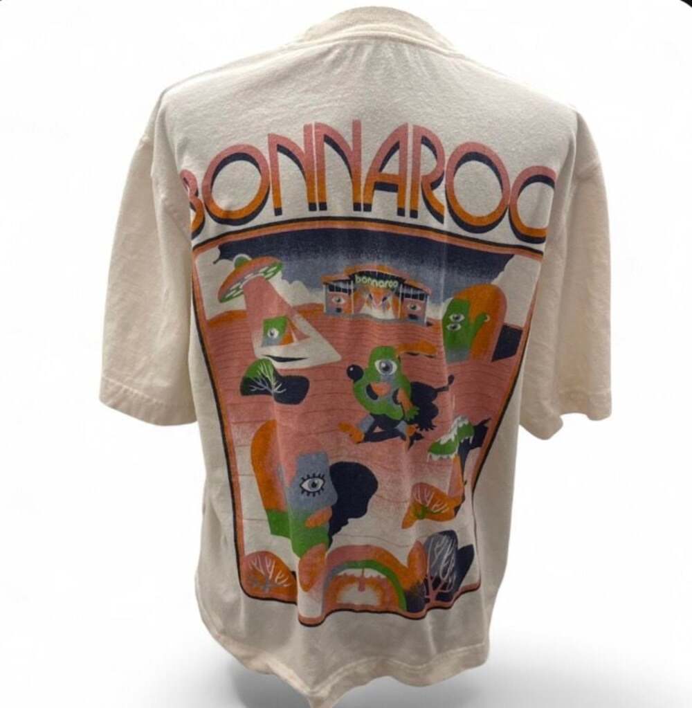 Abercrombie & Fitch Bonnaroo Vintage Inspired Cropped Tee